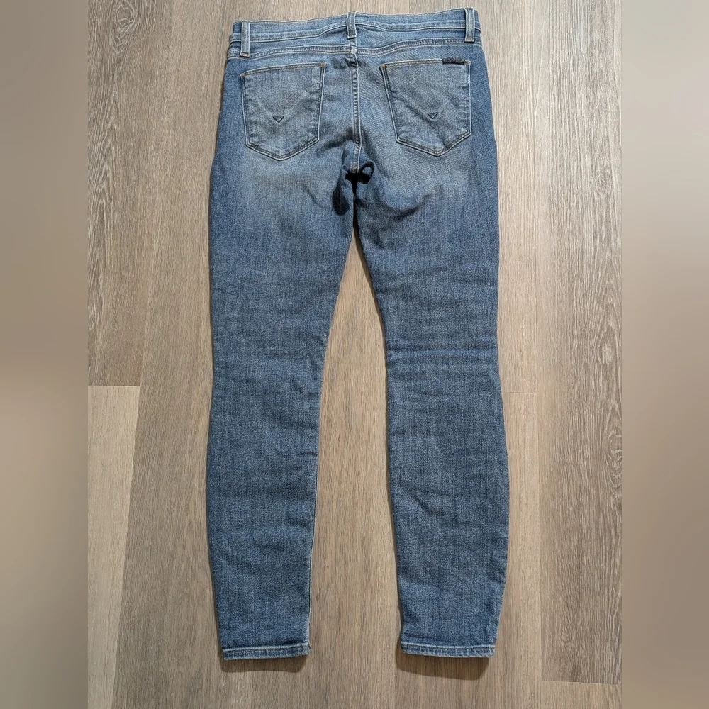Hudson Blue Skinny Jeans with Distressed Details - 28 - Preloved - Picture 6 of 6
